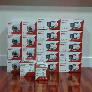 Wide Angle Lens Hikvision 1080p Full Hd 2mp Hybrid Light CCTV Camera