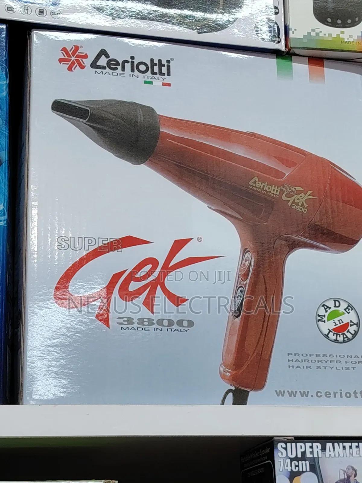 Blow Dry Ceriotti Gek White