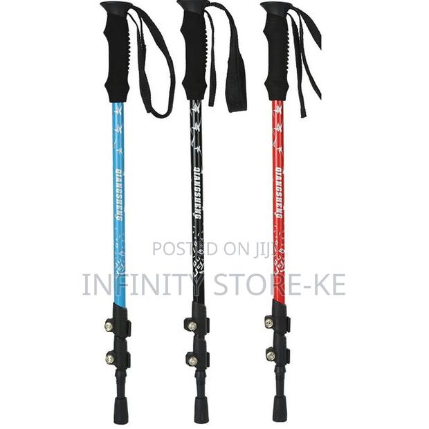 Foldable Hiking Stick With Comfortable -Travel Mountain Climbing Pole