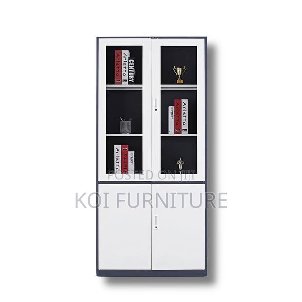 Office Cabinets; Modern Office Vertical File Cabinet With Lockers - thumbnail 5