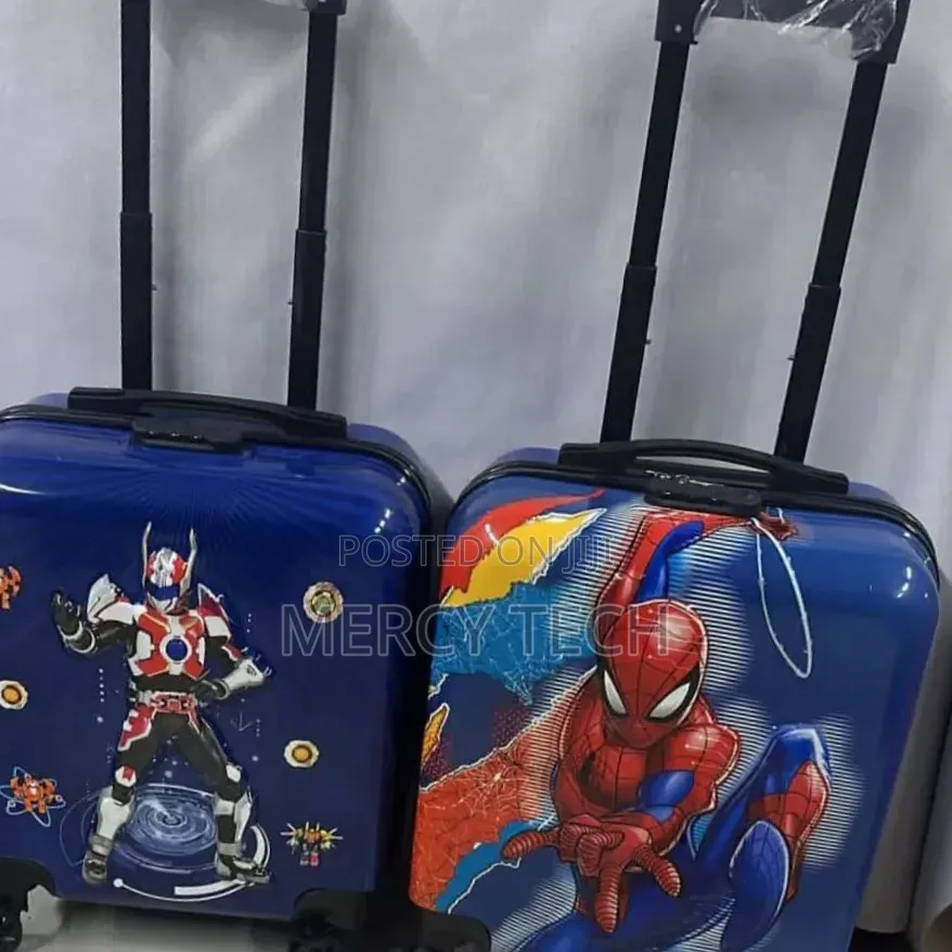 Kids Cartoon Trolley Suitcase