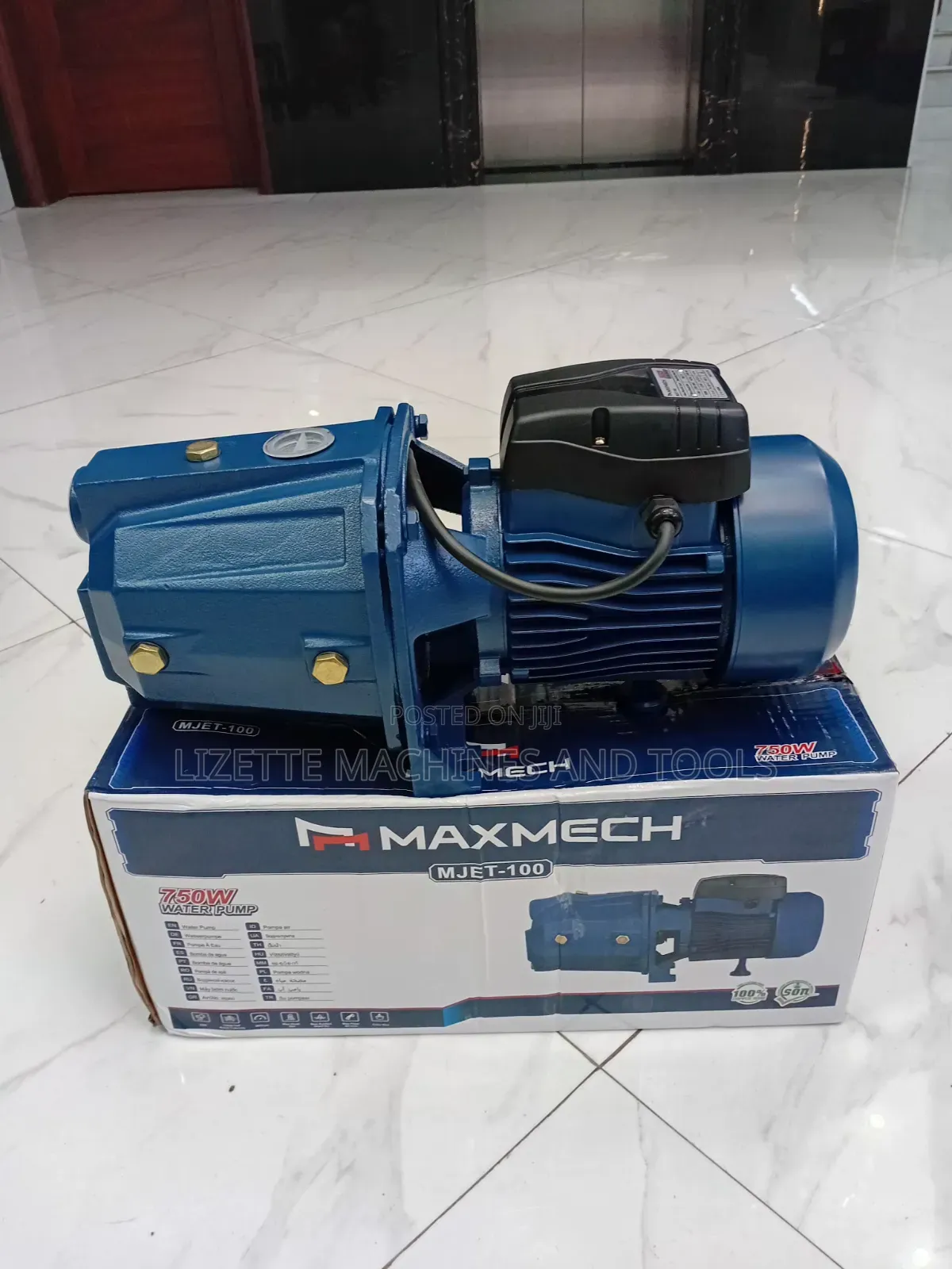 Maxmech Mjet-100 Booster Pump 750w, 1hp