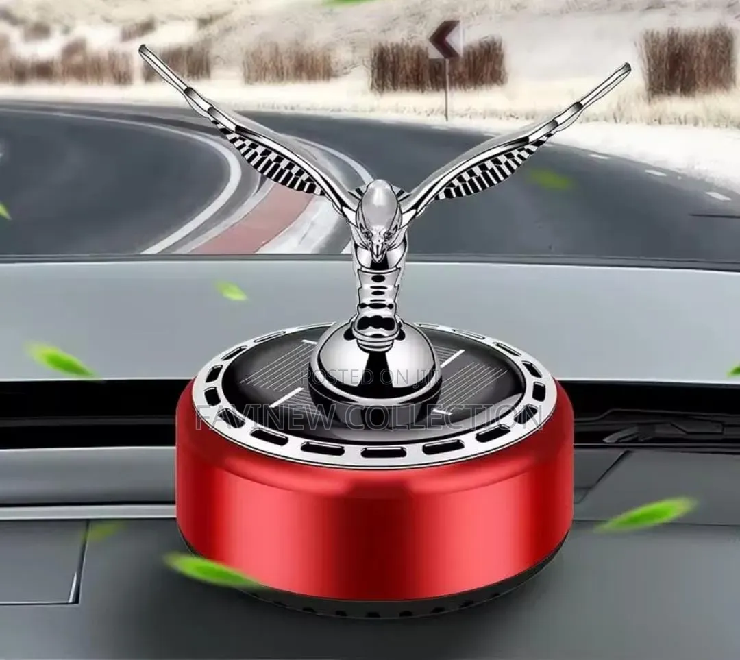 Automatic Rotating Solar Car Dashboard Air Freshener