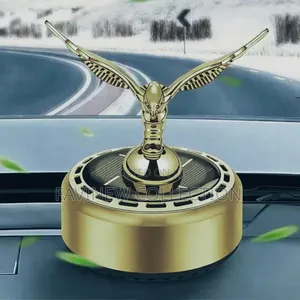 Automatic Rotating Solar Car Dashboard Air Freshener