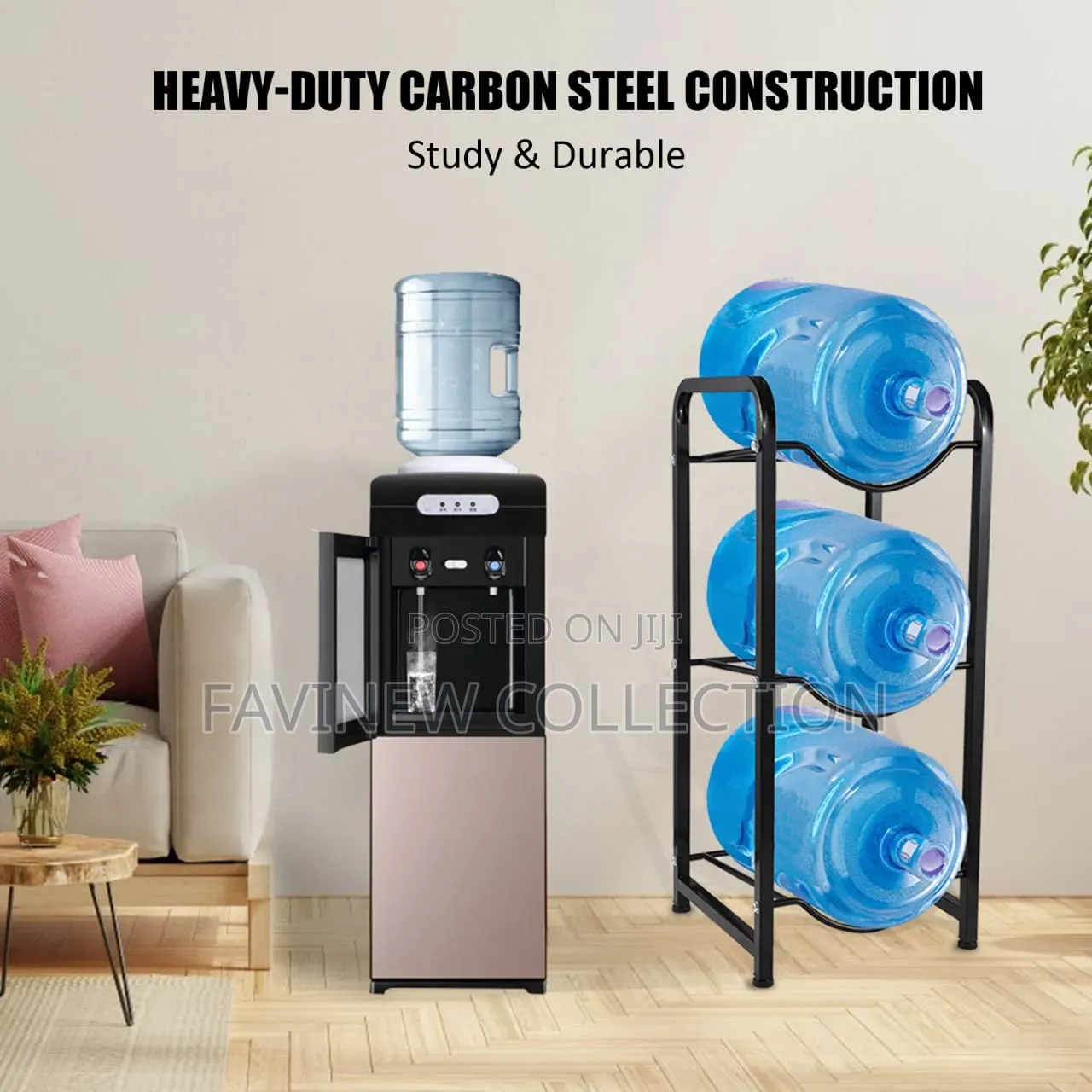 3 Tier Water Bottle Holder Rack