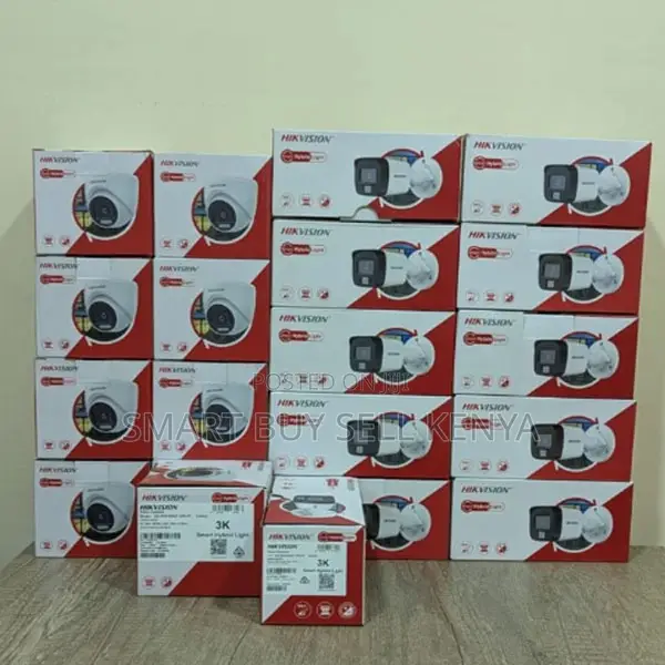 Advanced Sensor Hikvision 1080p Hd 2mp Smart Hybrid Light CCTV Camera