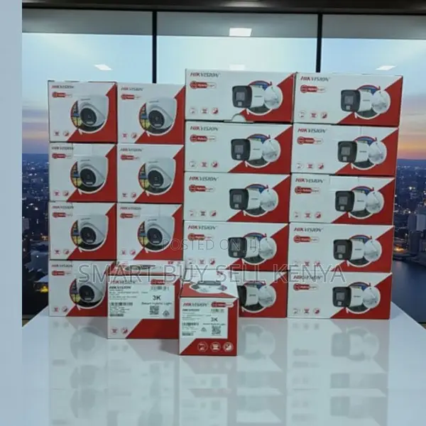 Metal Housing Hikvision 1080p Hd 2mp Smart Hybrid Light CCTV Camera