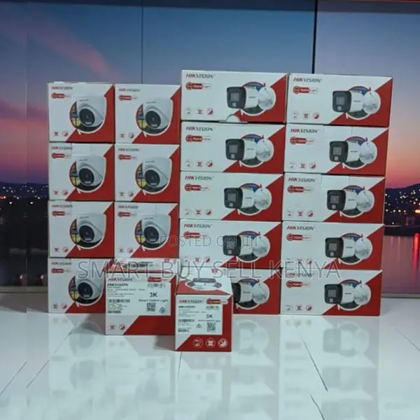Energy Saving Hikvision 1080p Hd 2mp Smart Hybrid Light CCTV Camera