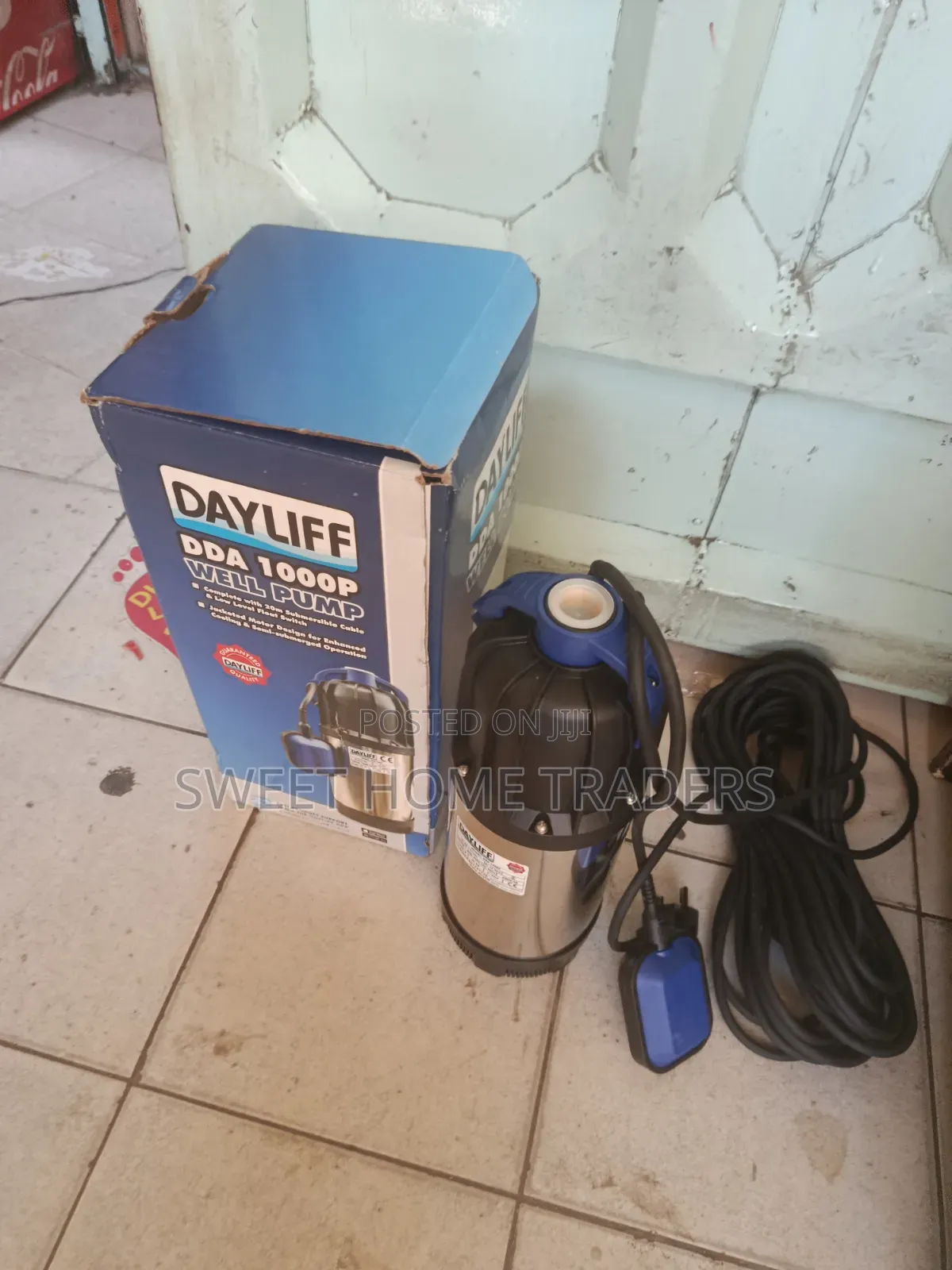 Dayliff Submersible Water Pump 1kw,230v,1hp,50hz