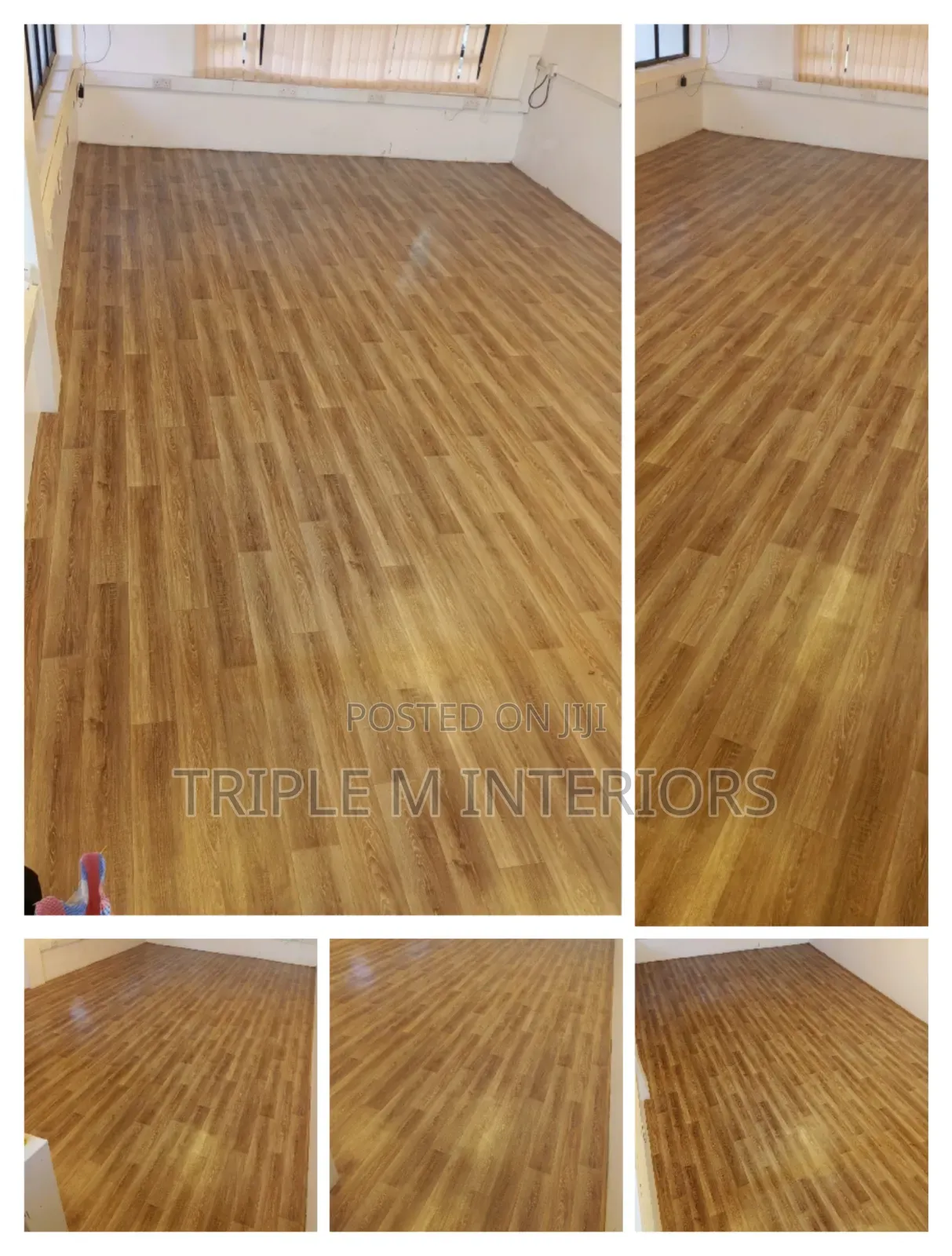 Waterproof Vinyl Flooring (Mkeka Wa Mbao)