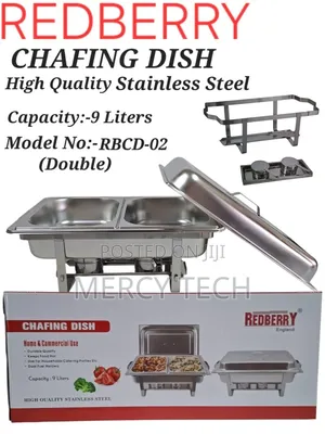 Redberry RBCD-02 Double Chafing Dish 9 Litres