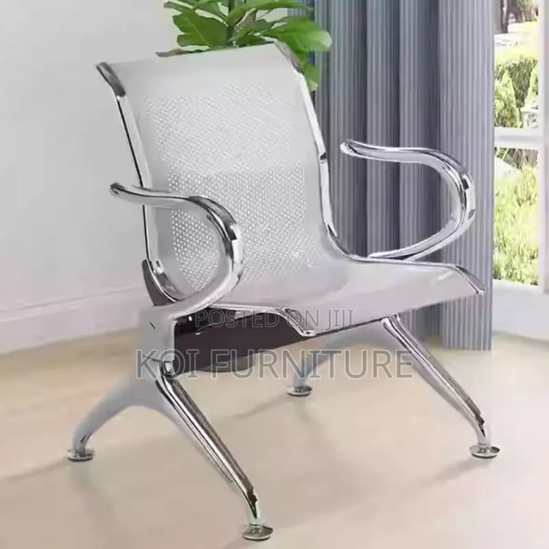 Office Benches; Two Seaters Stainles Steel Office Reception Bench