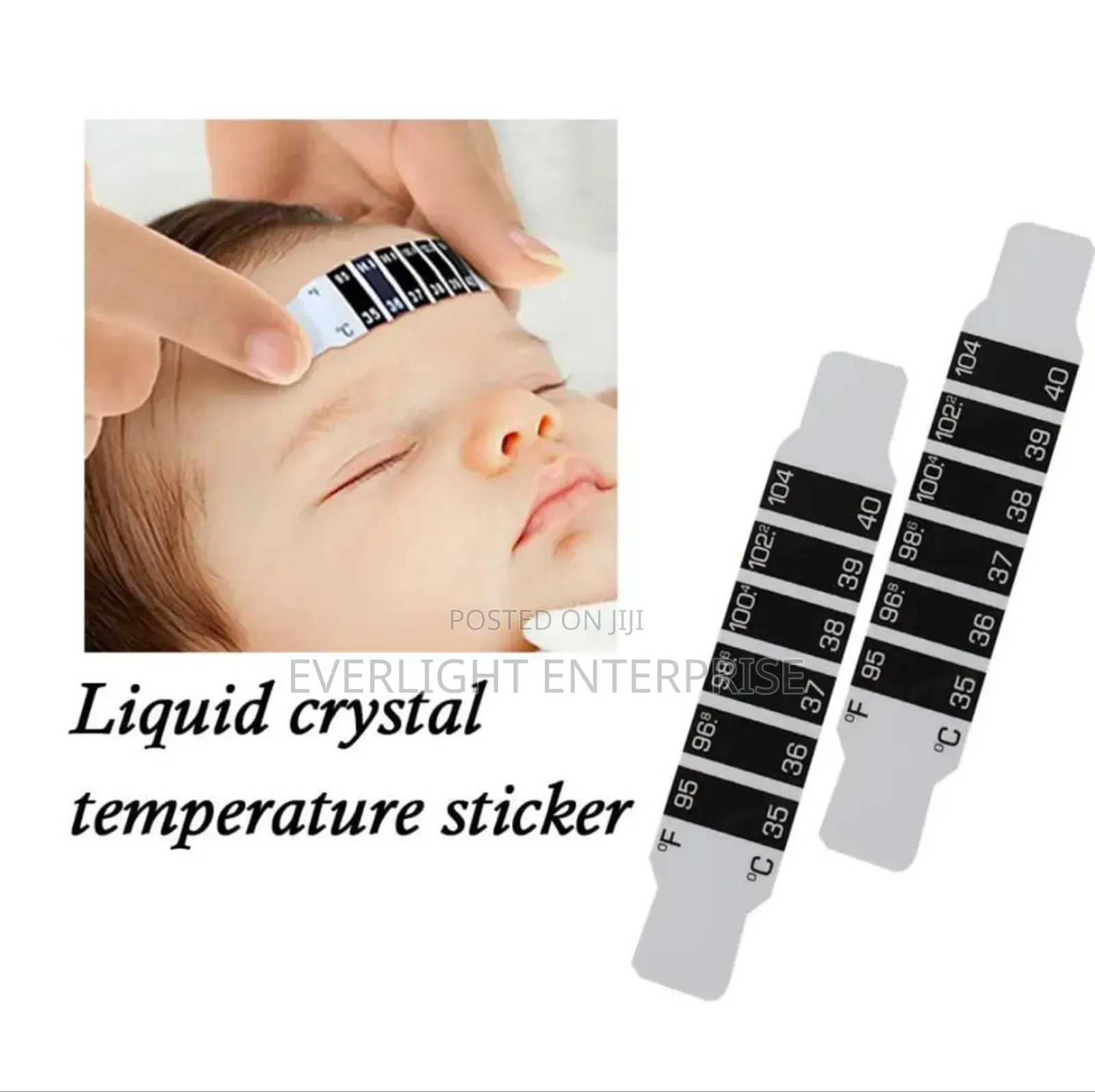 * Forehead Strip Thermometer, Fever Body Child Kid Test Temperature