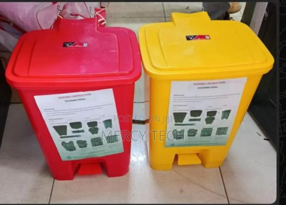 30l Plastic Pedal Dustbins