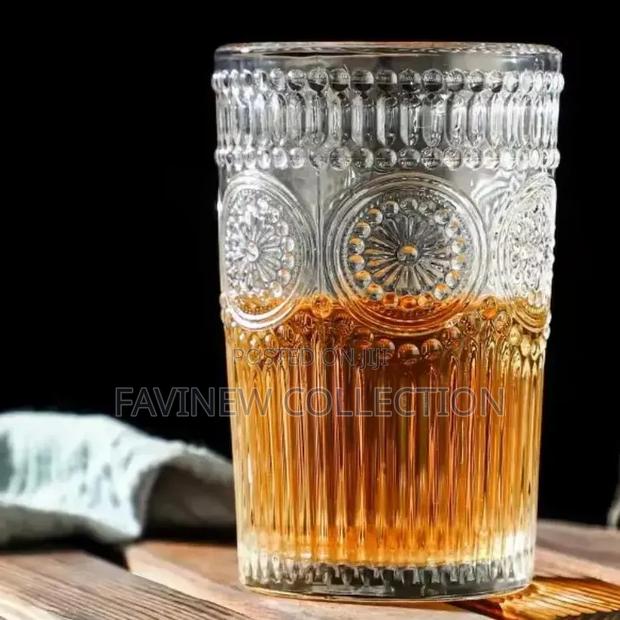 6pcs Vintage Water/Juice Glass