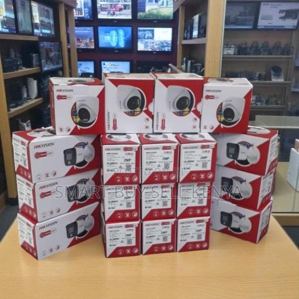Day Night Vision Hikvision 1080p Hd 2mp Smart Hybrid Light CCTV Camera