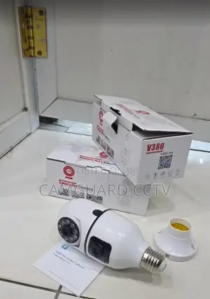 Quality Wifi Smart Camera V380 Pro>.Dual Lens CCTV Bulb
