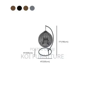 Home Chairs; Hammock Alloy Porch Swing With Stand