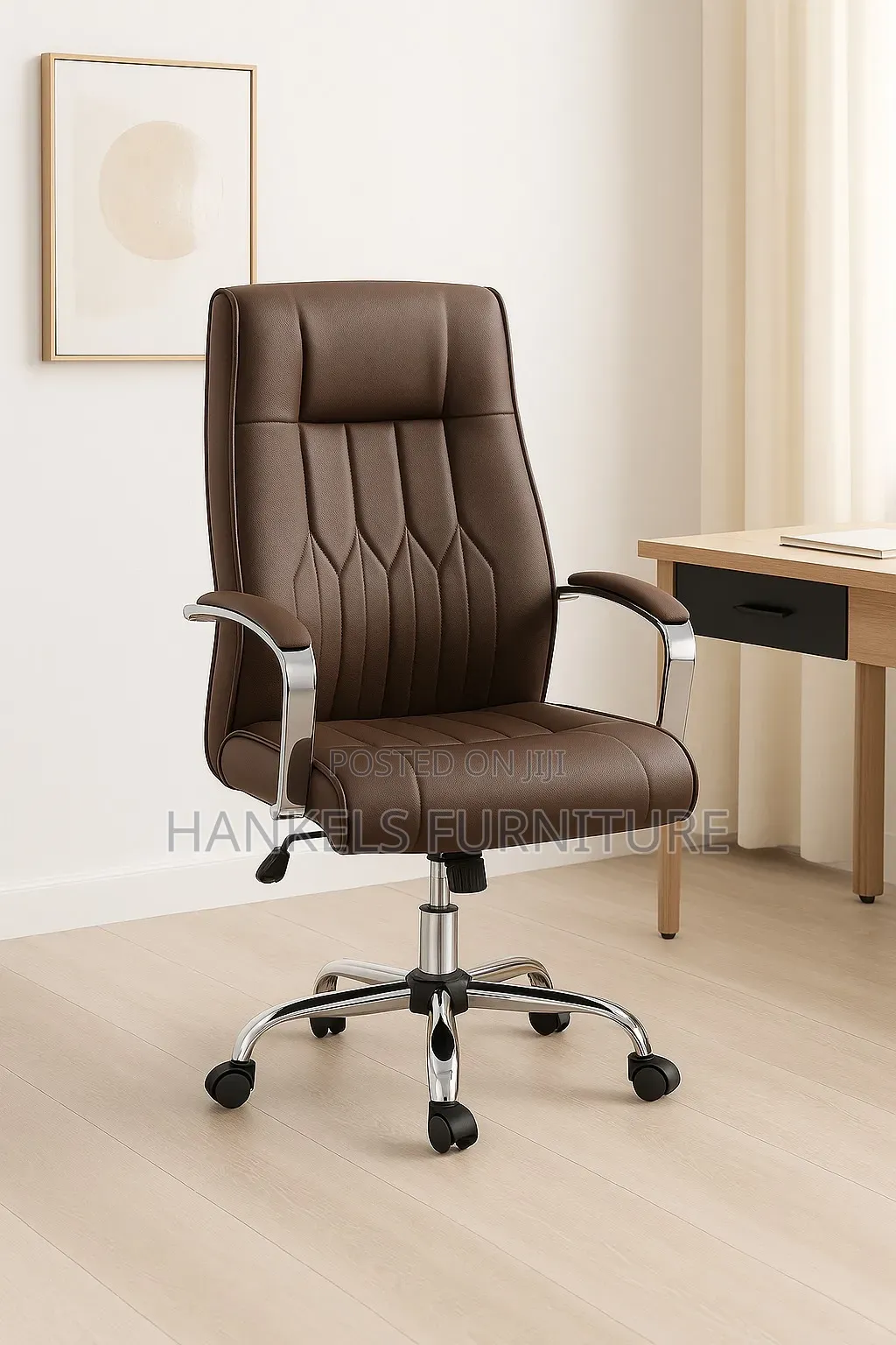 Executive High Back Office Chair – Ergonomic Comfort Seat
