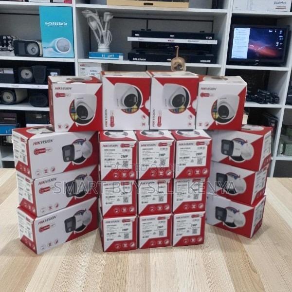 Real Time View Hikvision 1080p Hd 2mp Smart Hybrid Light CCTV Camera