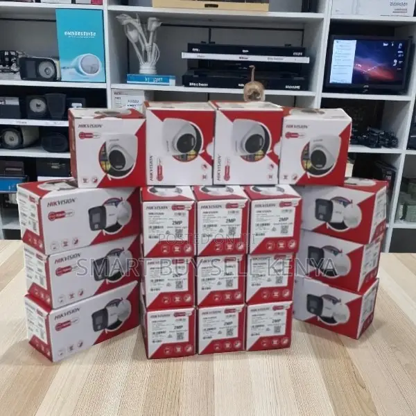 Real Time View Hikvision 1080p Hd 2mp Smart Hybrid Light CCTV Camera