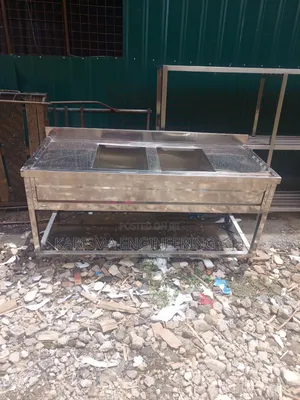 Heavy-Duty Stainless Steel Double Sink