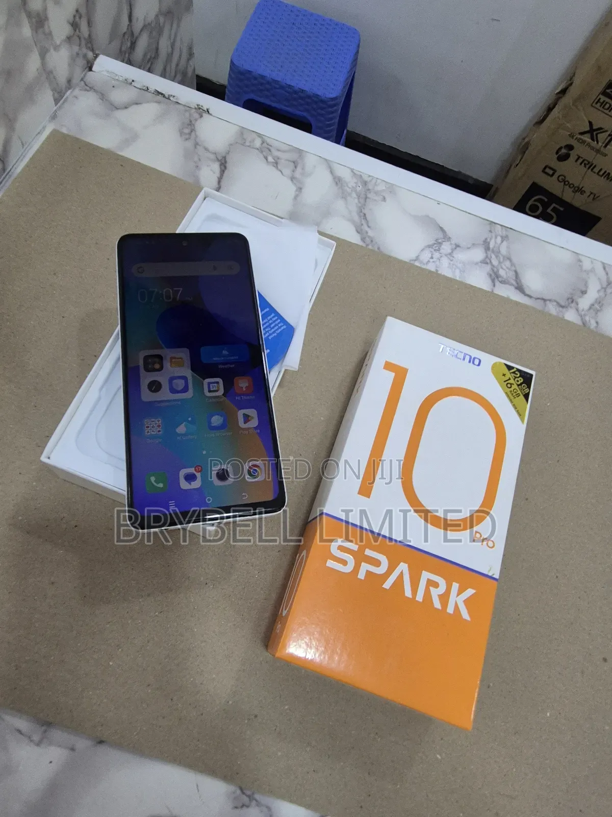 Tecno Spark 10 Pro 128 GB White