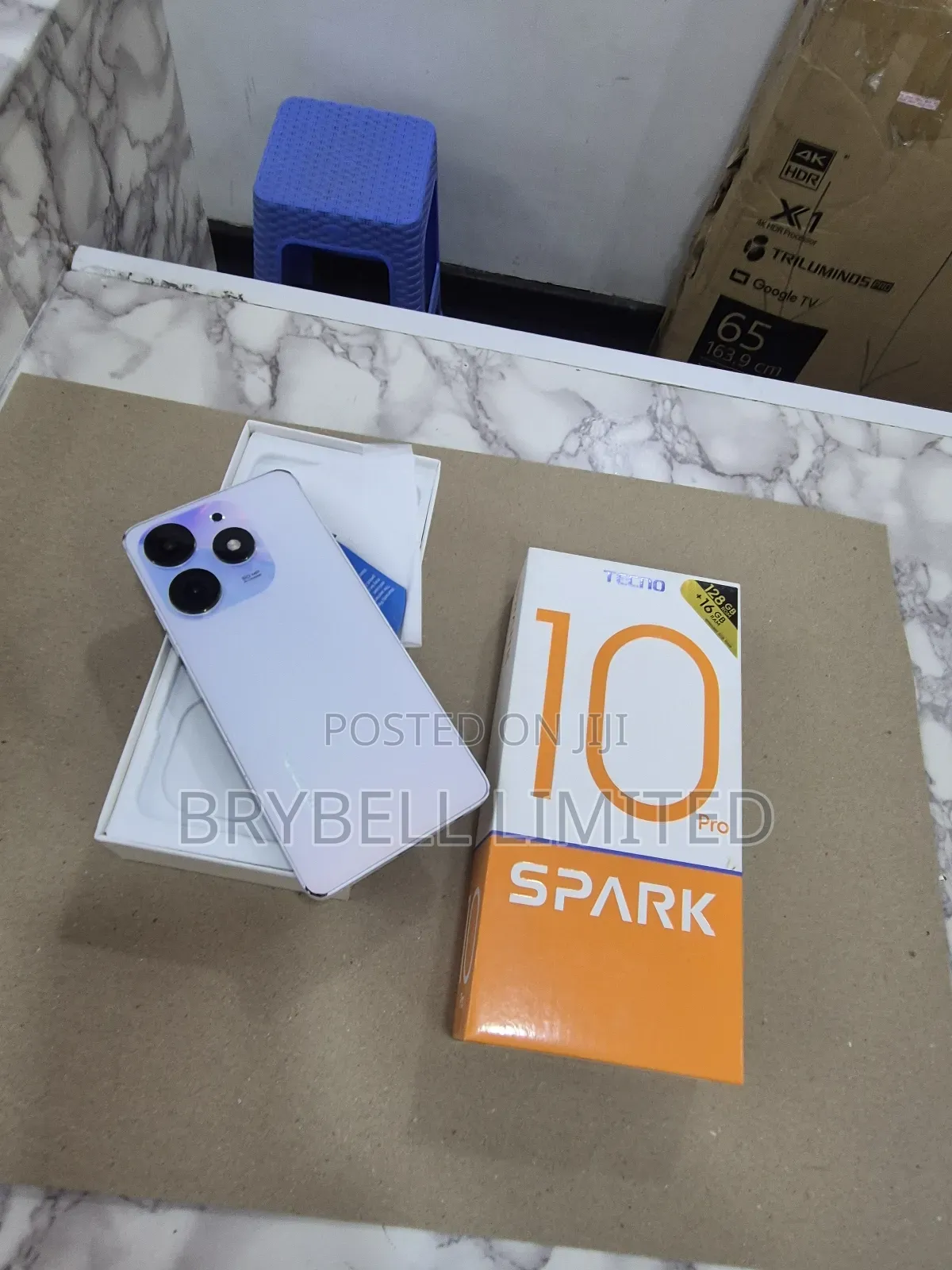 Tecno Spark 10 Pro 128 GB White
