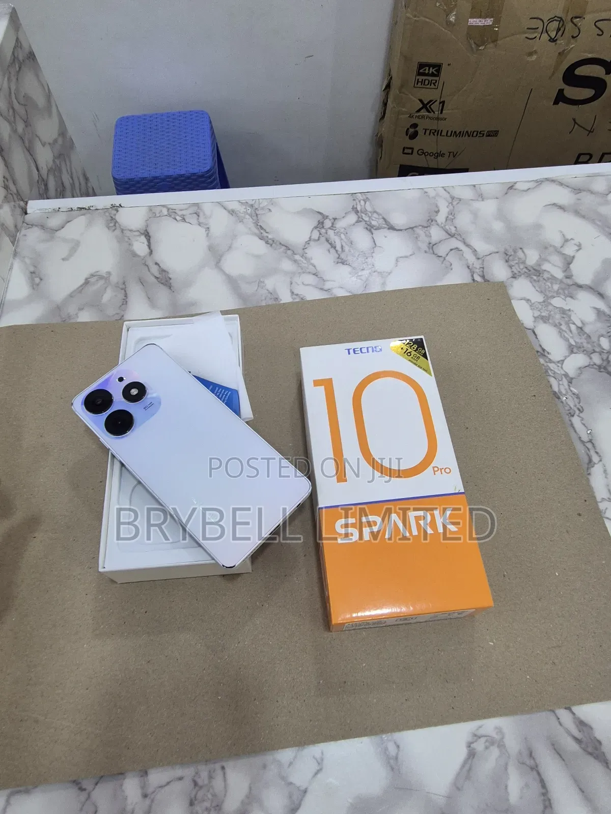 Tecno Spark 10 Pro 128 GB White