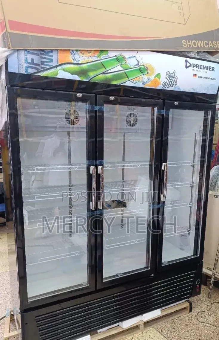 Premier 3 Glass Door Showcase 1080litres