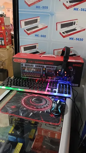 4 in 1 Gaming Combo Keyboard,Mouse,Headset,Mousepad