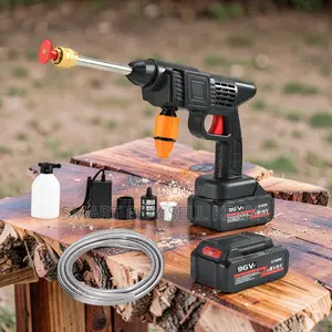 Portable High Pressure Car Washer Gun With 3 in 1 Adjustable Nozzle