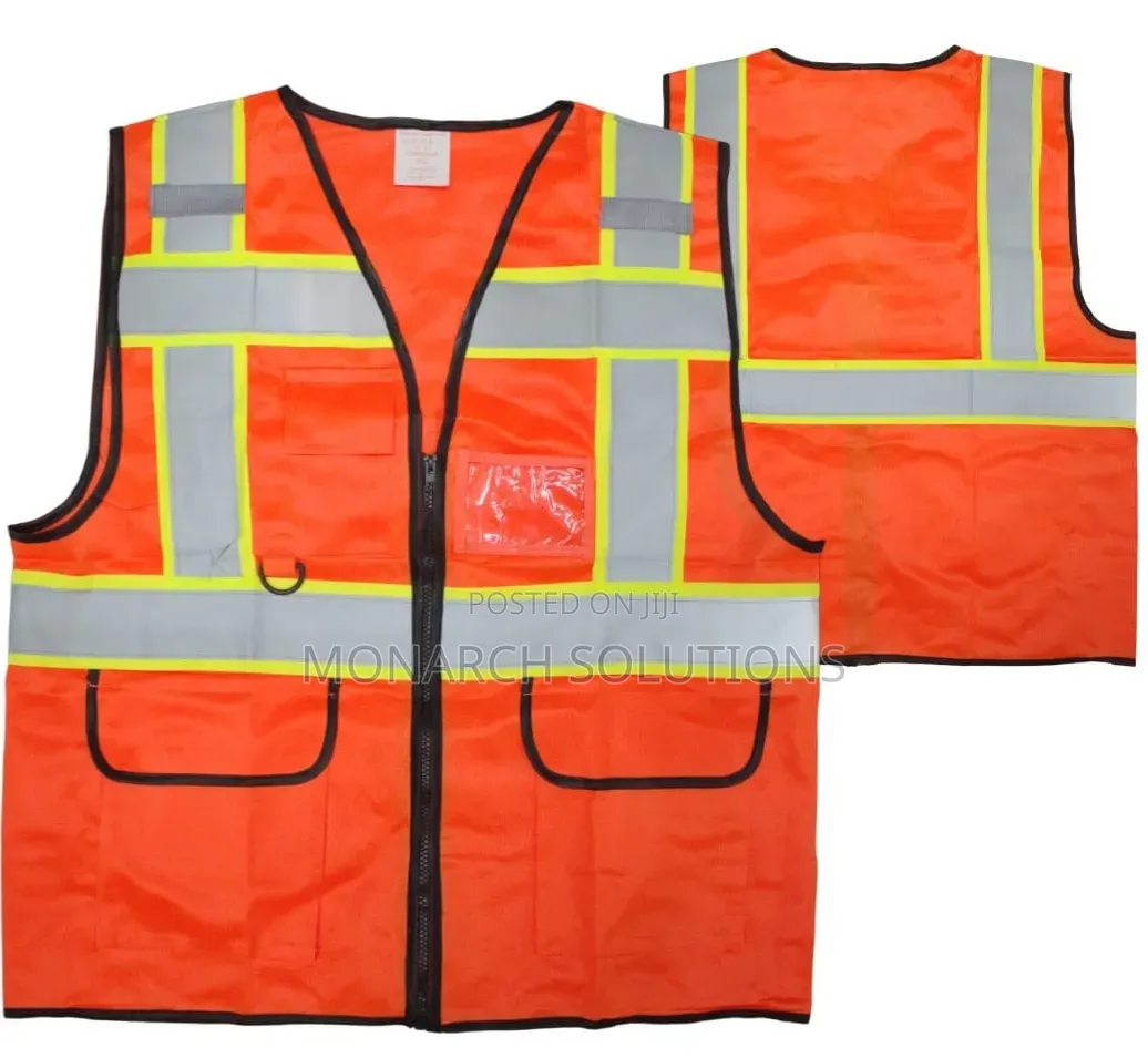 Orange Executive With Black Line Pocket Border