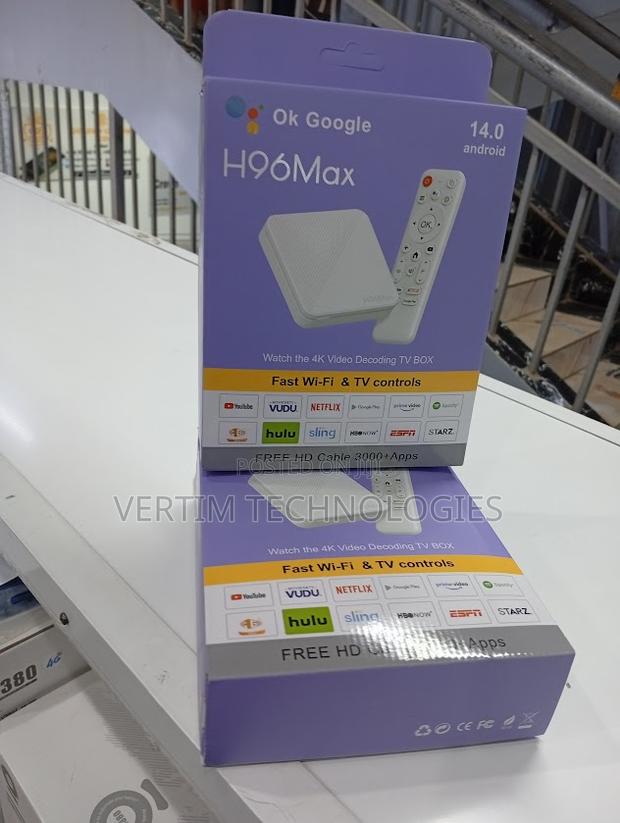 Android 14 Tv Box 2gb Ram 16gb Storage H96 Max Tv Box - thumbnail 2