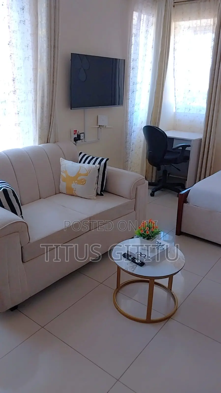 Modern Studio Nyali | Lift Parking | Security | Near Beach Cinemax