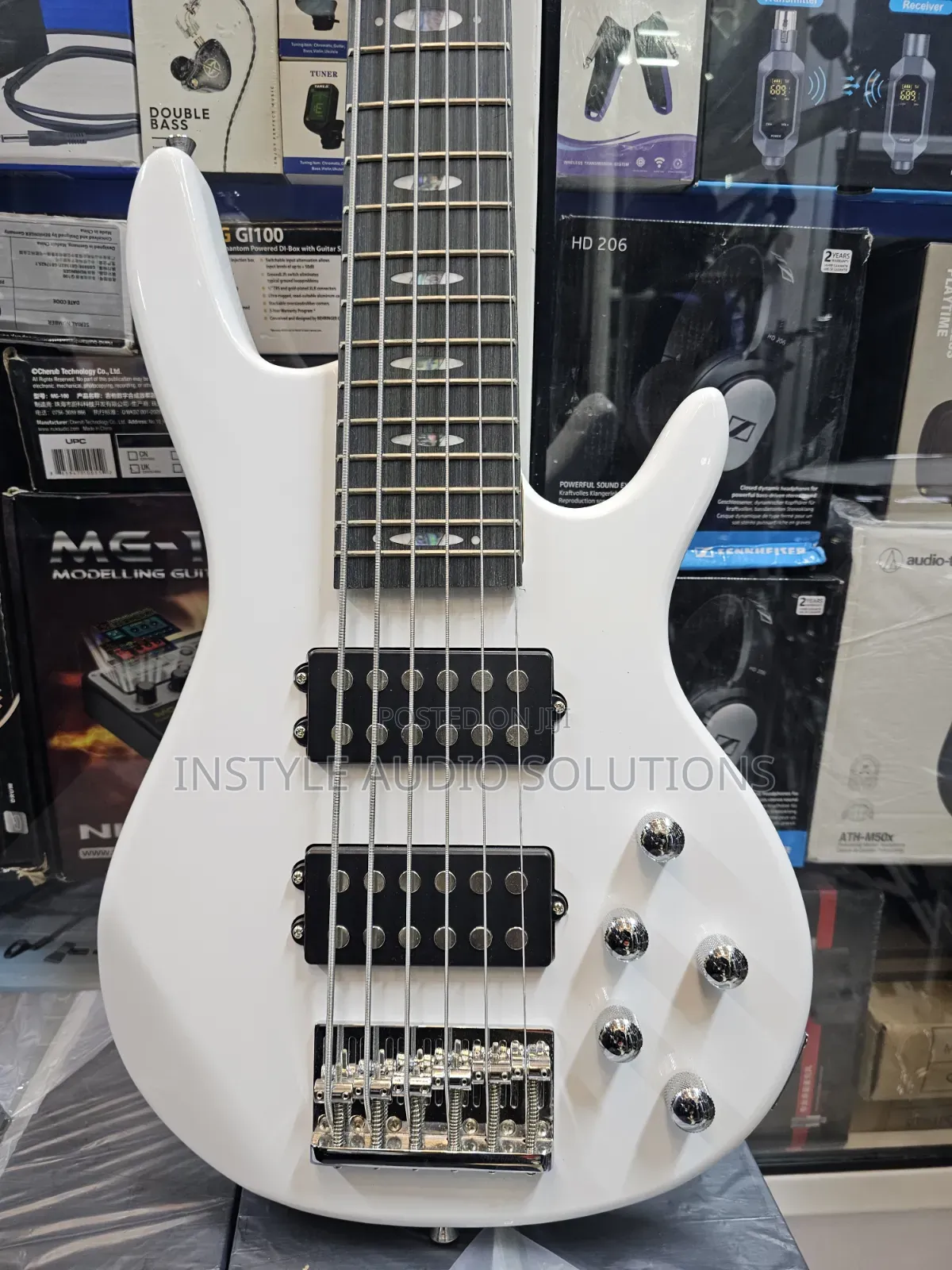 6 Strings Ibanez Active Bass Guitar