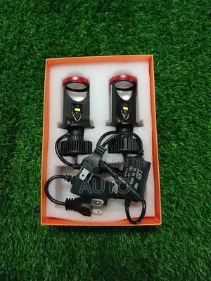 Y8 H4 Mini Projector Headlight Bulbs Super Bright Plug Play