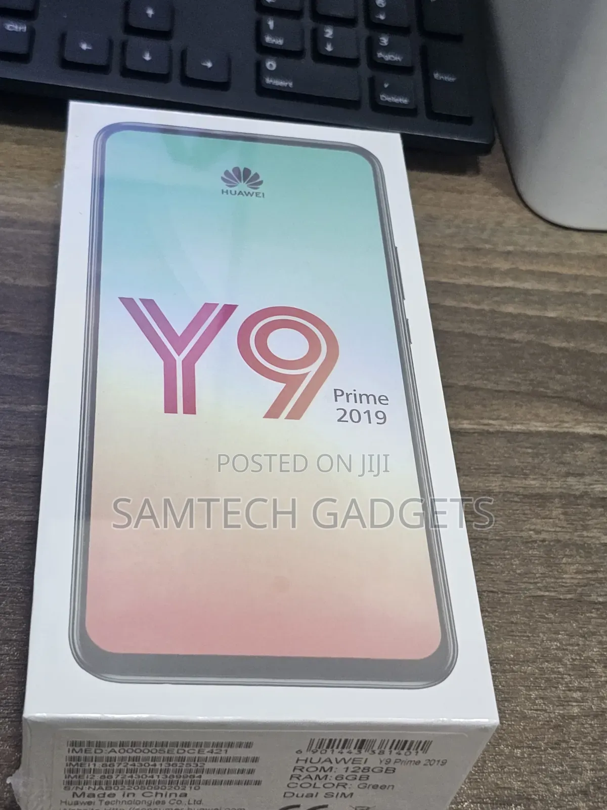 New Huawei Y9 Prime 2019 128 GB Green