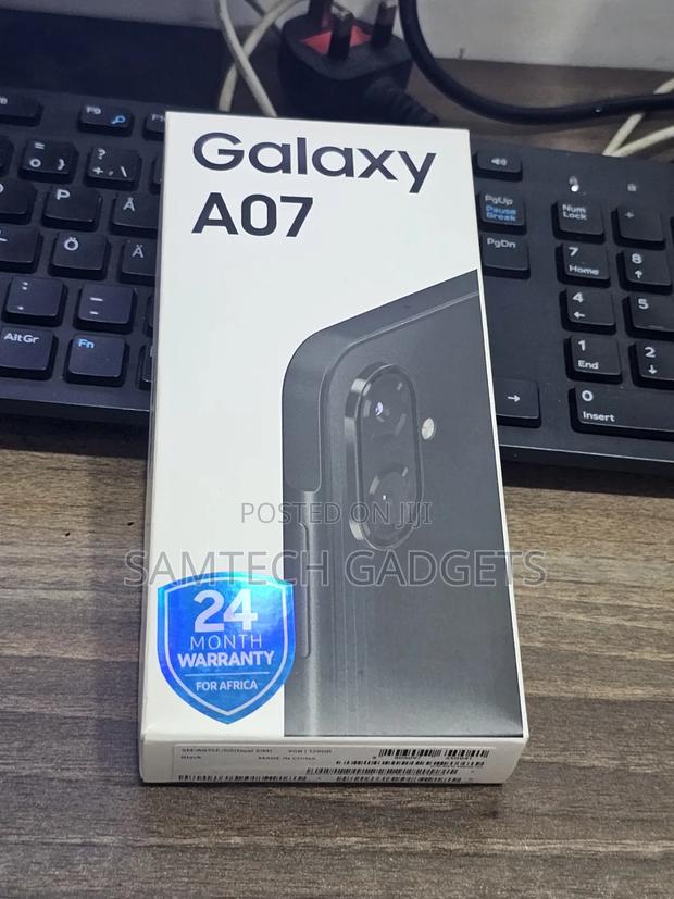 New Samsung Galaxy A07 128 GB Black
