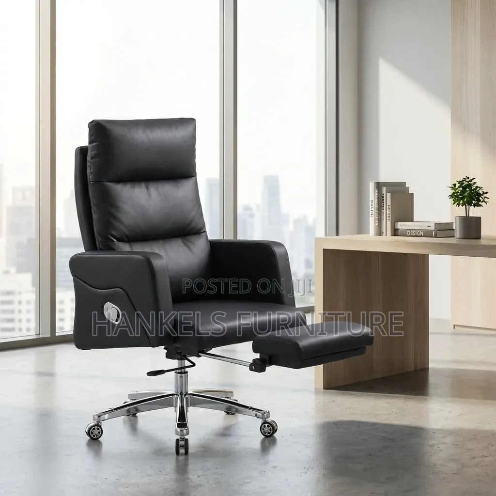 Recliner Office Chair With Foot Rest – Adjustable Comfort Seat