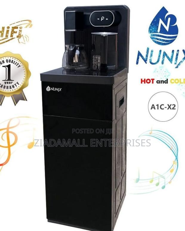 Black Nunix A1c-X2 With Hot/Cold Dispensing Music Elegant Hydration