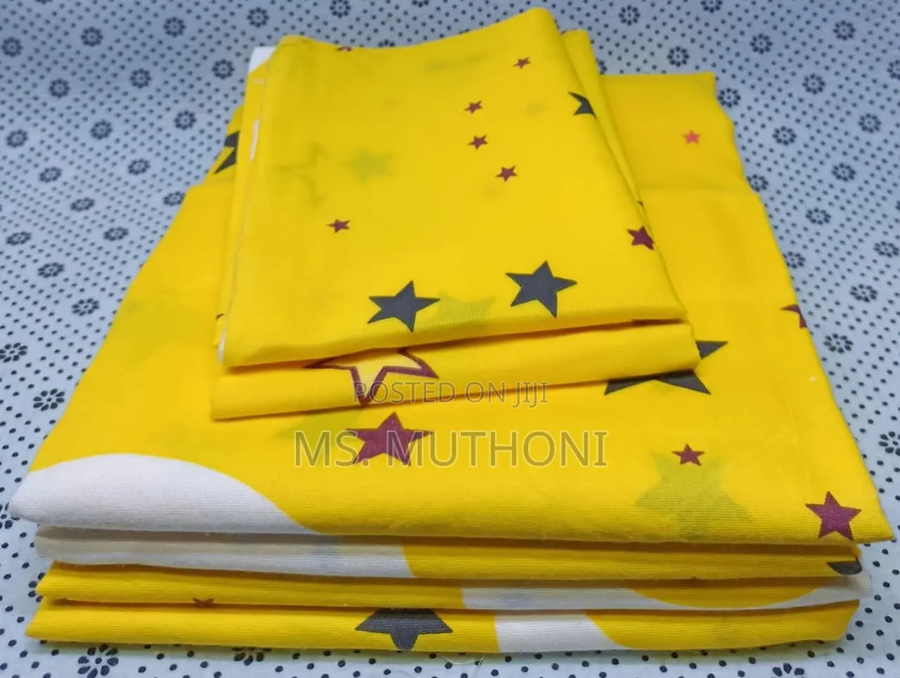 Beautiful Pattern 4 Piece Cotton Bedsheets Sets*