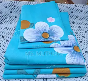 Beautiful Pattern 4 Piece Cotton Bedsheets Sets*