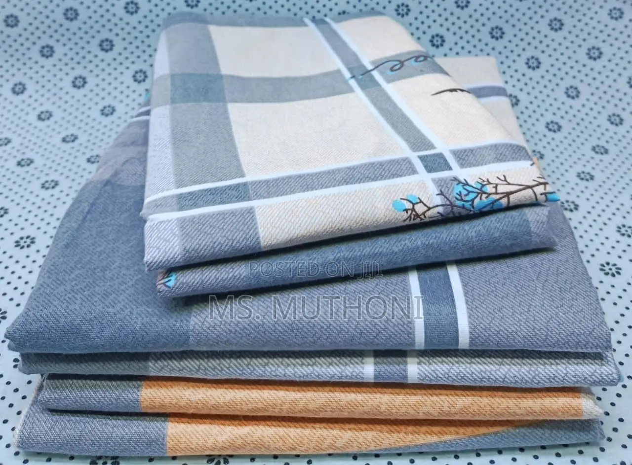 Beautiful Pattern 4 Piece Cotton Bedsheets Sets*