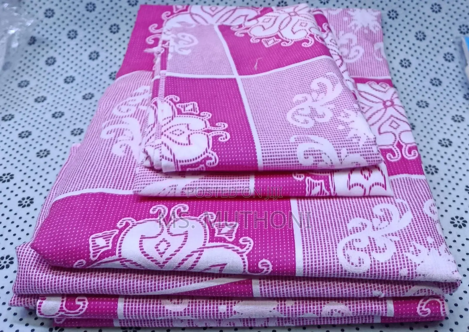 Beautiful Pattern 4 Piece Cotton Bedsheets Sets*