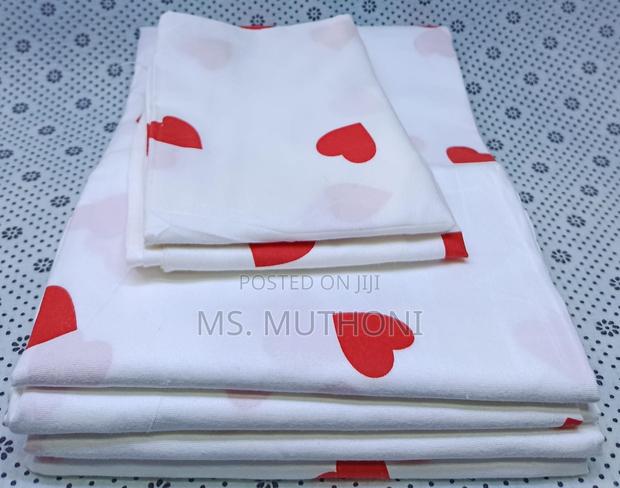 Beautiful Pattern 4 Piece Cotton Bedsheets Sets* - thumbnail 11