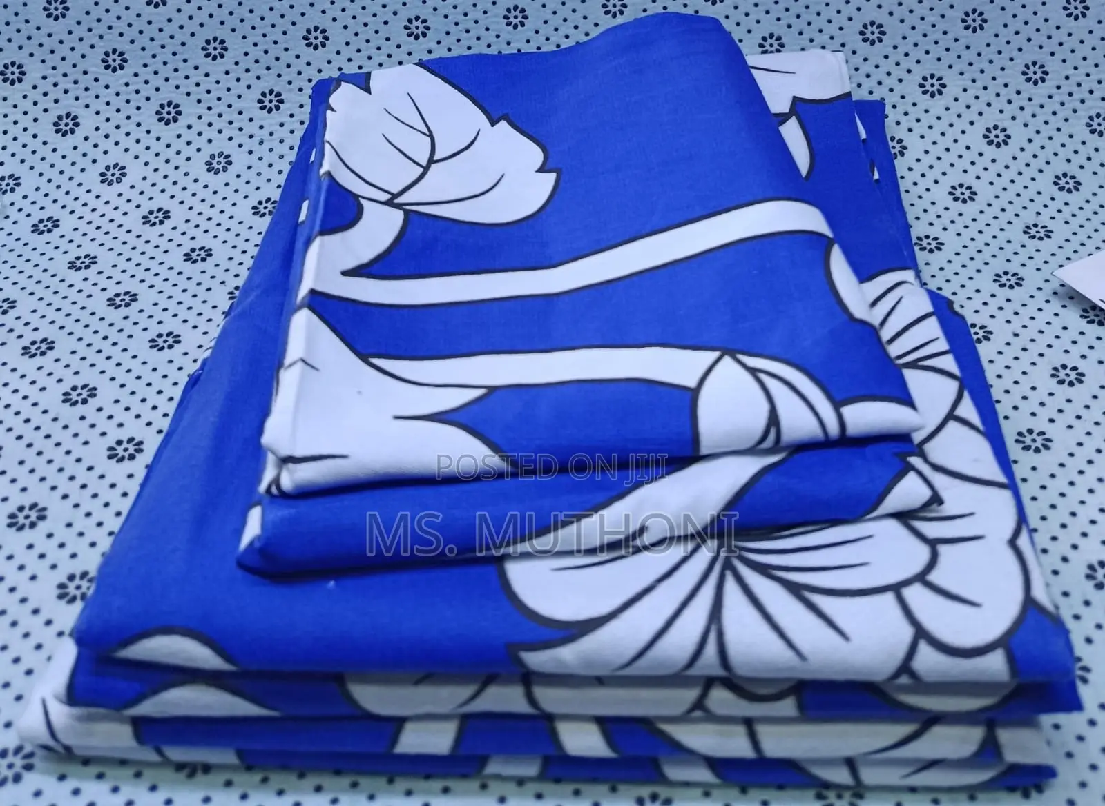 Beautiful Pattern 4 Piece Cotton Bedsheets Sets*