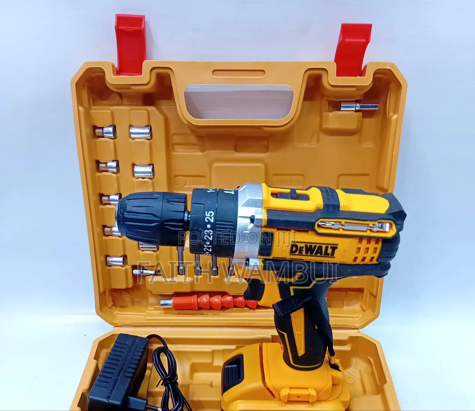 36 Volts Dewalt Cordless With Brush Industrial Drill