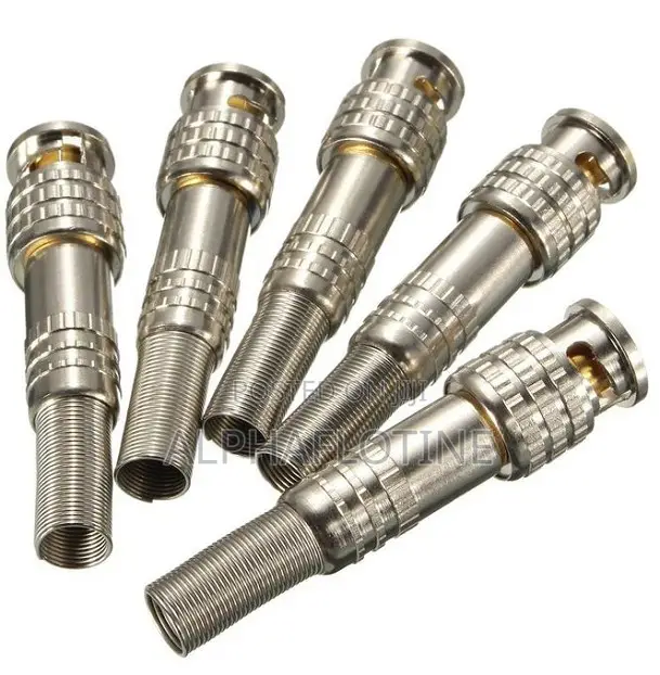 5piece – BNC Connectors for CCTV Cameras