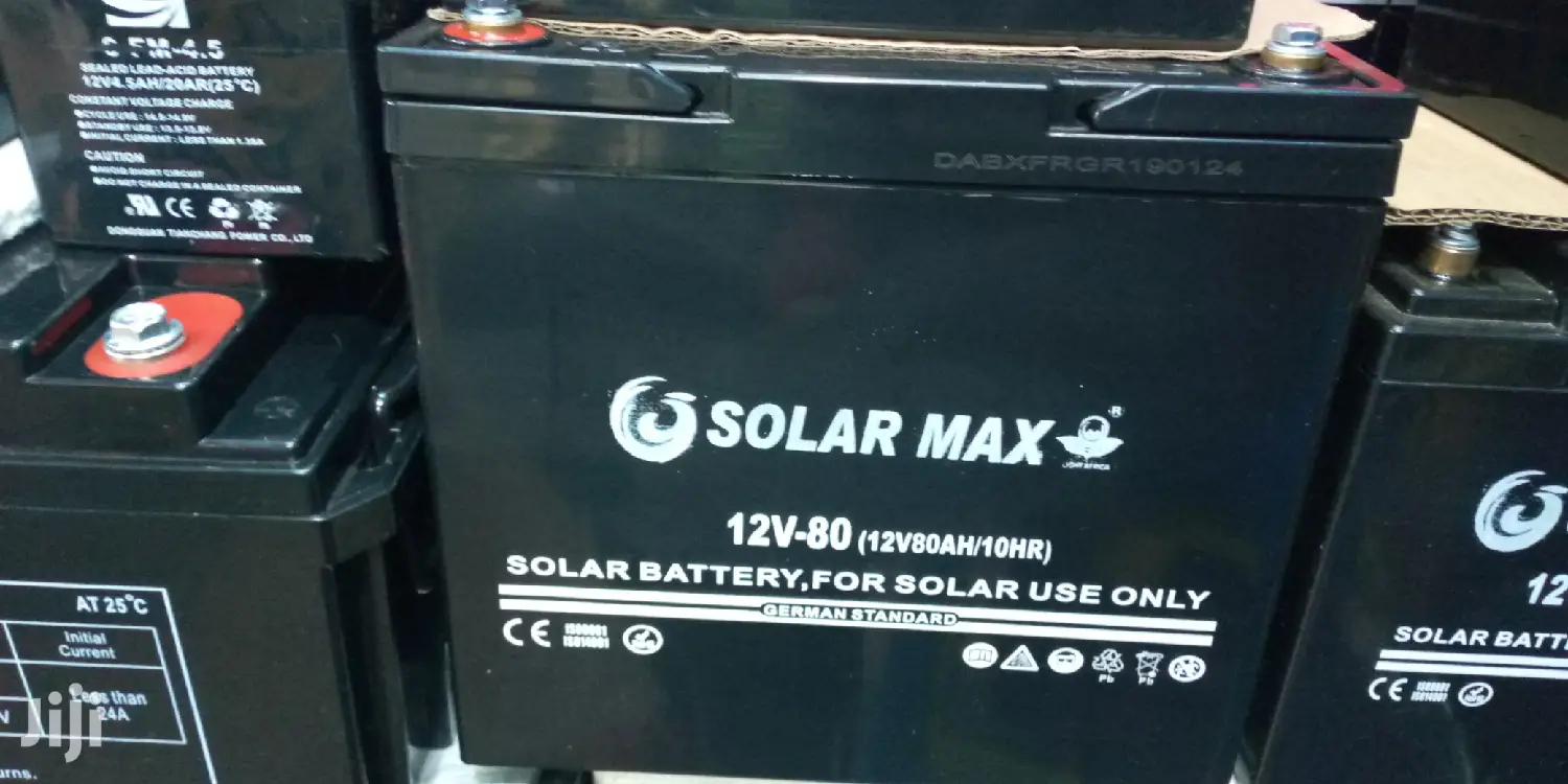 Solarmax German Battery 80ah